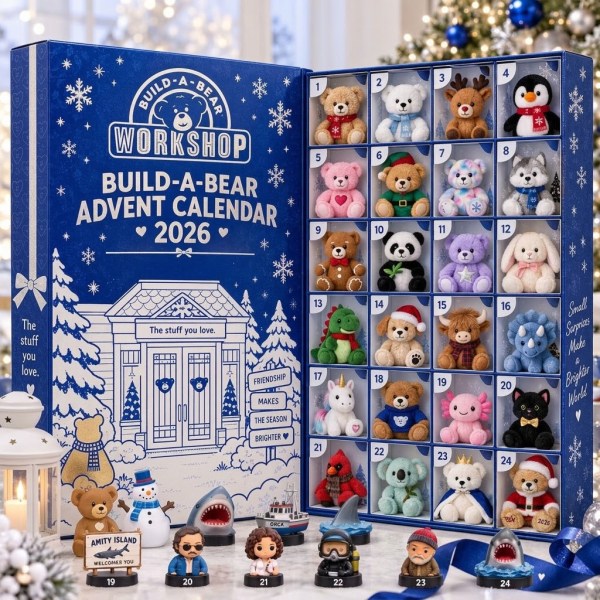 Build A Bear Advent Calendar 2026 Christmas Tree Ornaments Xmas Gift For Fans - Image 2