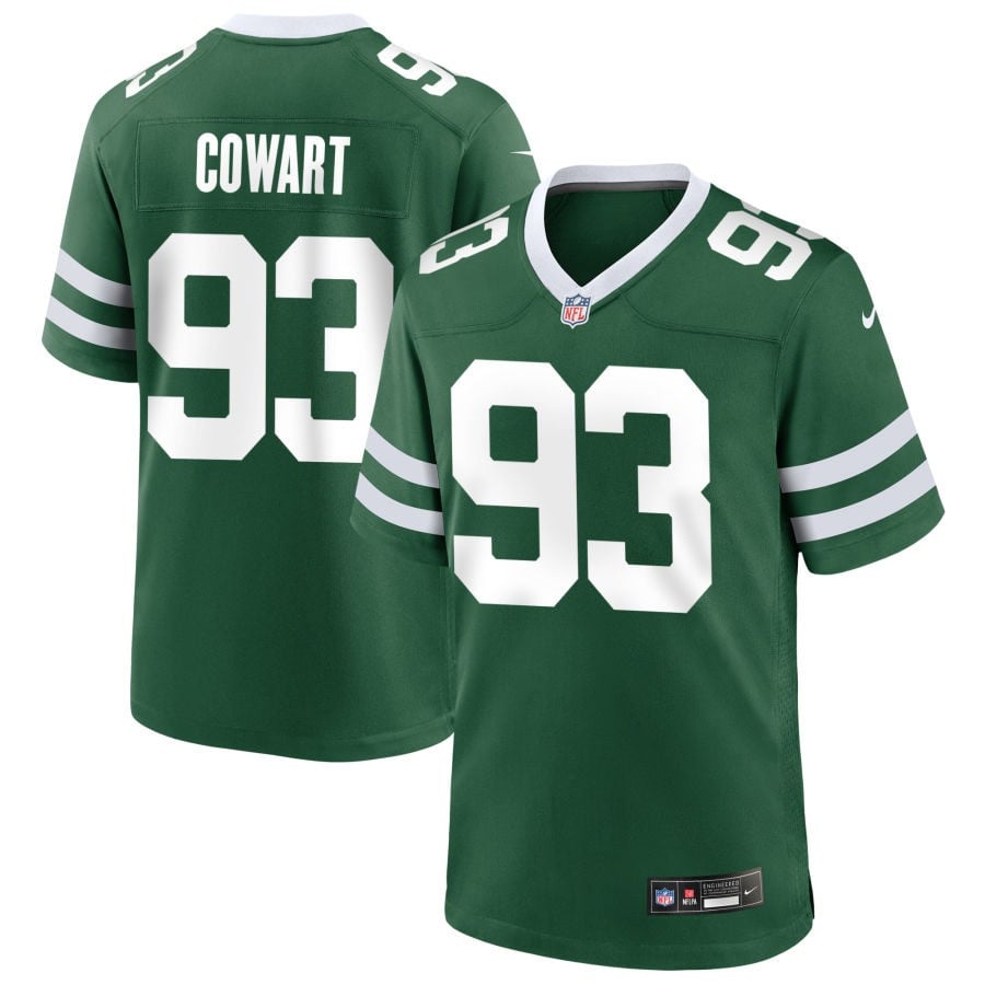 Byron Cowart New York Jets 2025 Game Jersey - Legacy Green