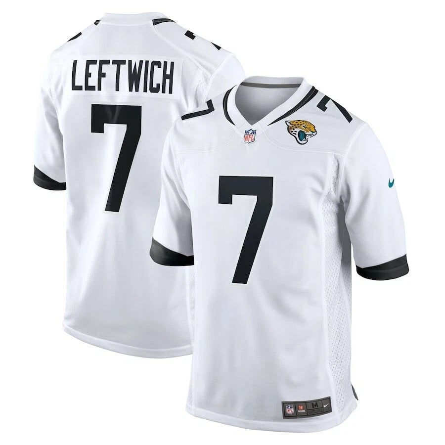 Byron Leftwich Jacksonville Jaguars 2025 Official Game Jersey - White