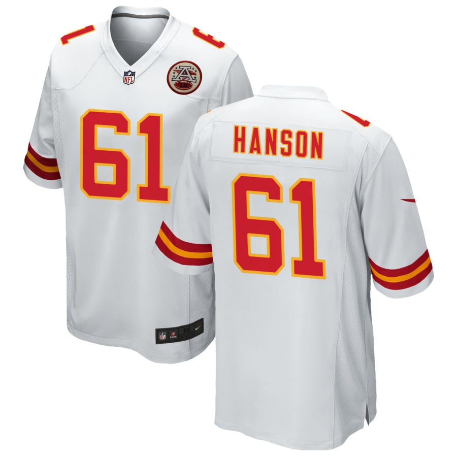 C.J. Hanson Kansas City Chiefs 2025 Game Jersey - White