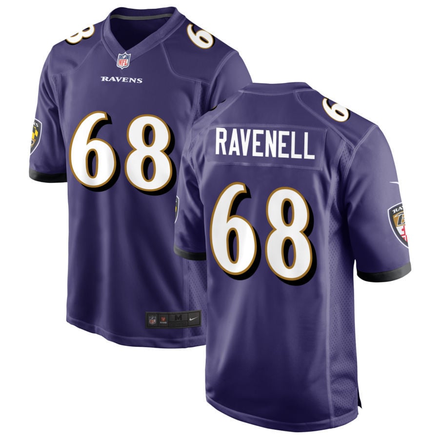 C.J. Ravenell Baltimore Ravens 2025 Game Jersey - Purple