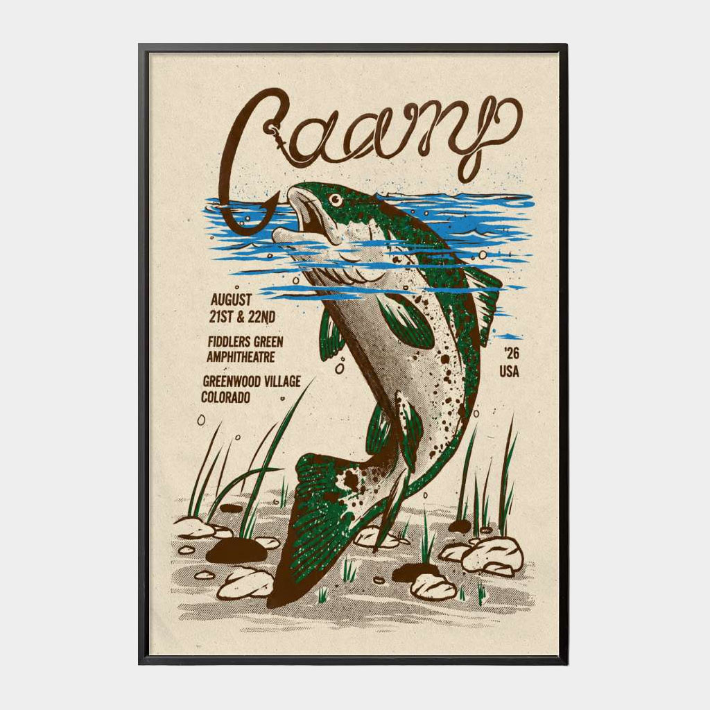 Caamp Merch 2026 Caamp Greenwood Village CO Poster Wall Art Decor Gift For Music Lovers