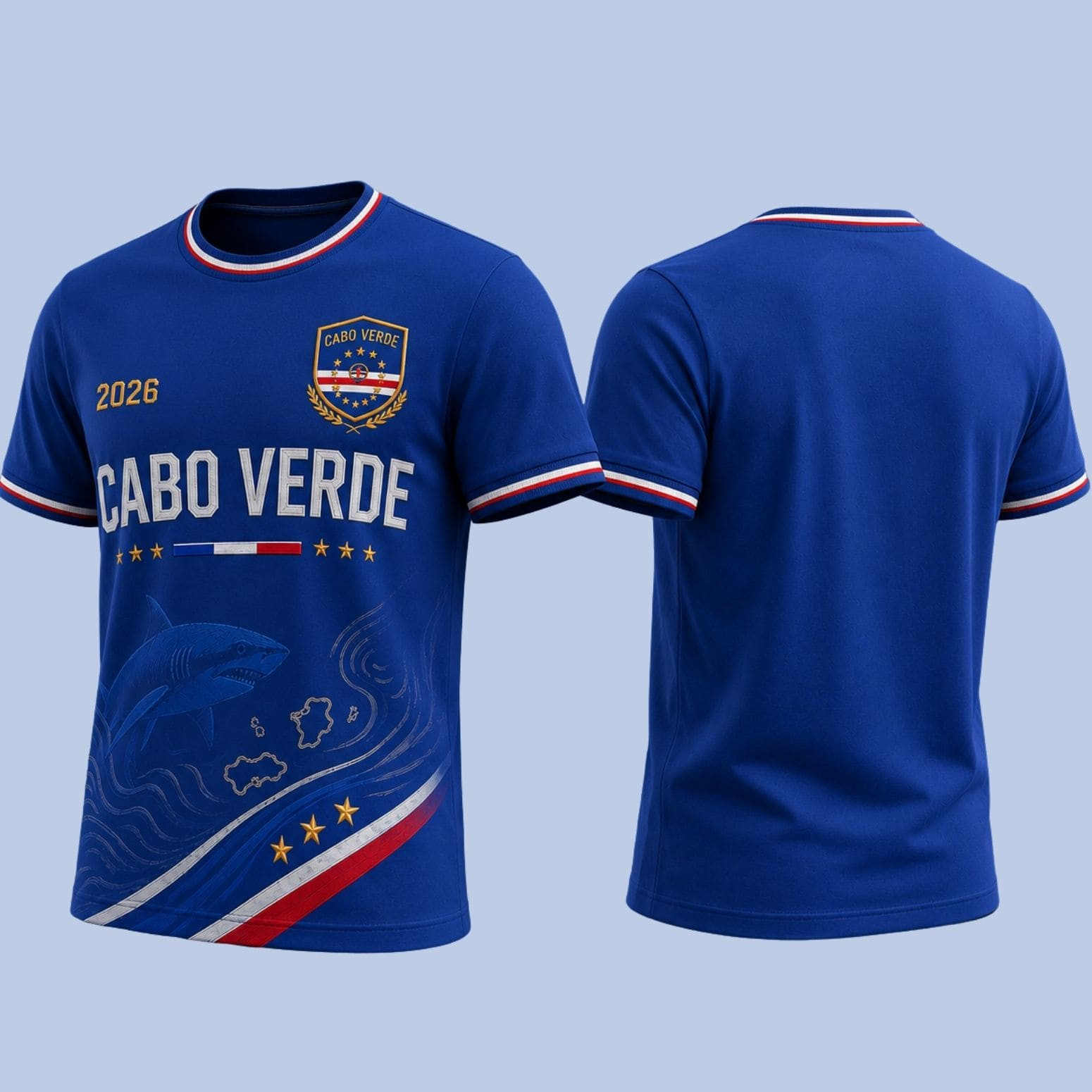 Cabo Verde 2026 World Cup T-Shirt Cabo Verde National Team Merch Game Day Shirt Best Gifts