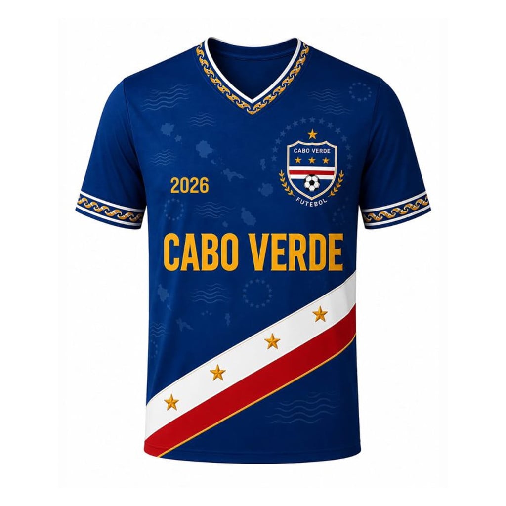 Cabo Verde World Cup 2026 Merch Cape Verde Football Team Jersey Game Day Gift For Football Fans