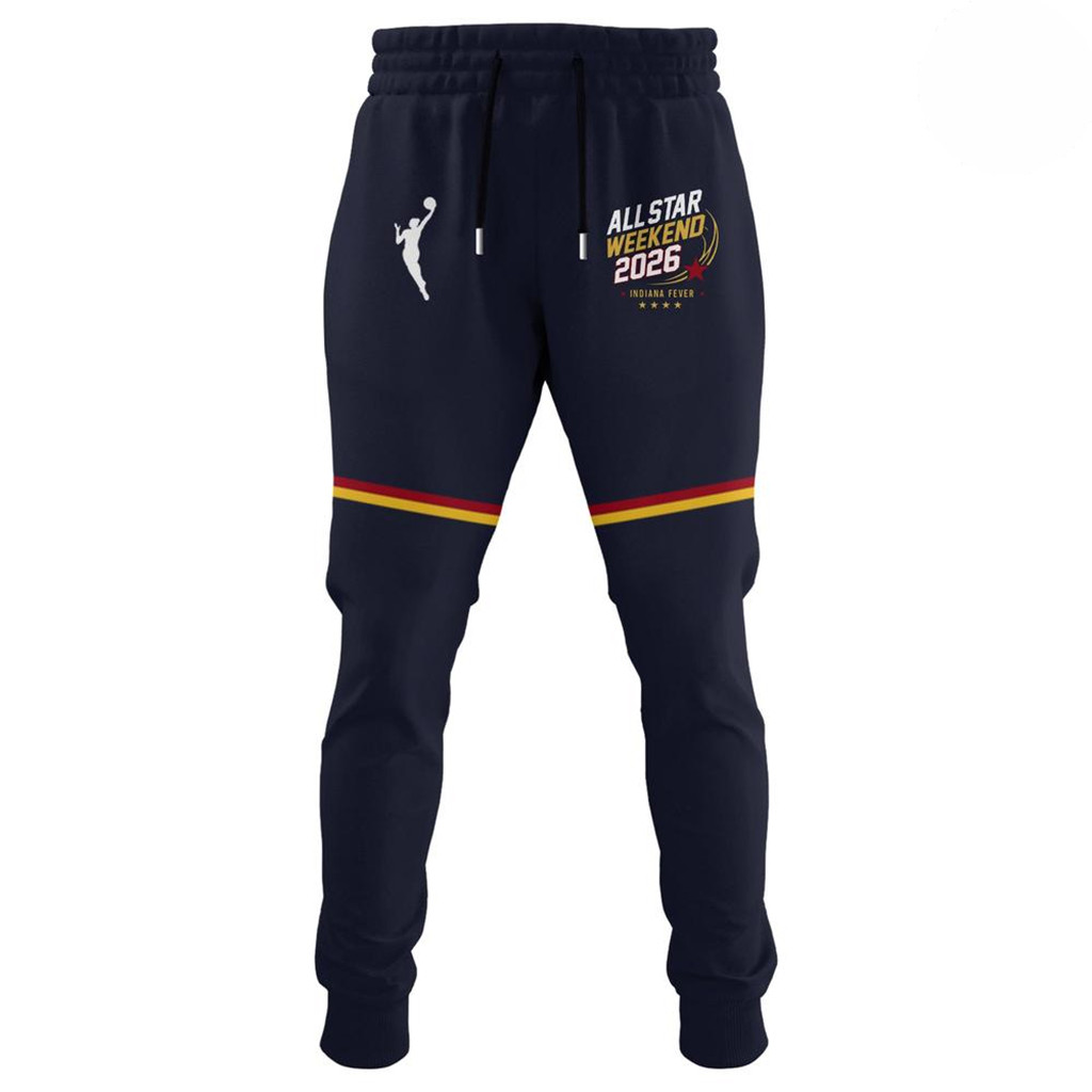 Caitlin Clark WNBA All Star Weekend 2026 Indiana Fever Joggers Gift For Basketball Lovers
