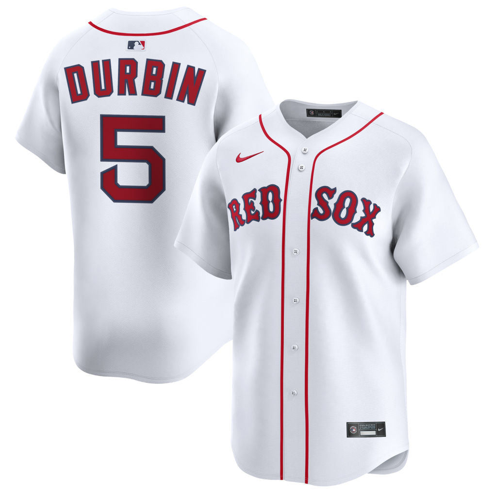 Caleb Durbin Boston Red Sox 2026 Home Limited Jersey - White