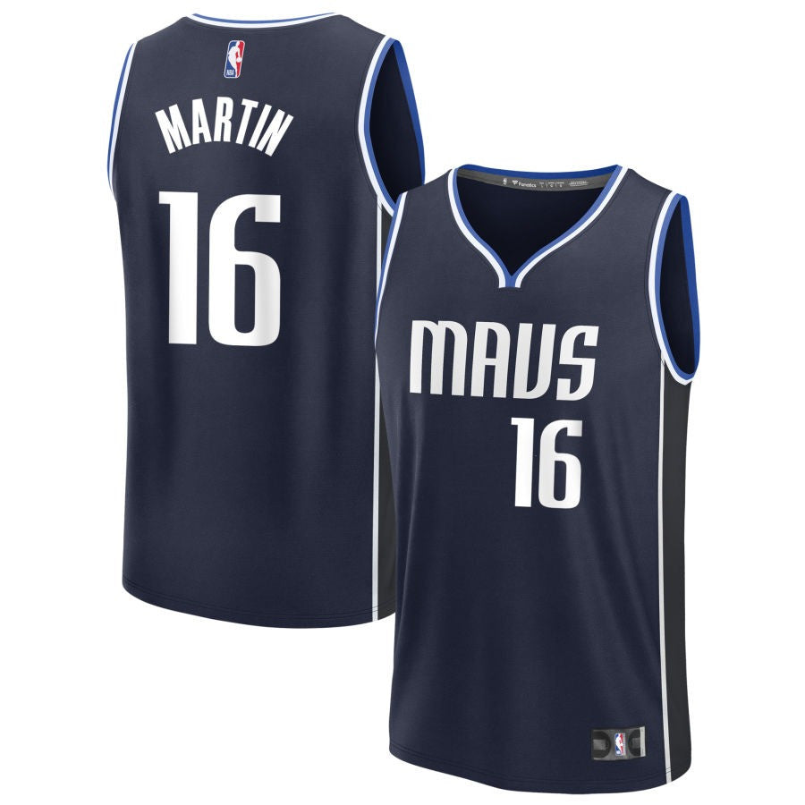 Caleb Martin Dallas Mavericks 2025 Statement Edition Fast Break Jersey - Navy 1 Caleb Martin Dallas Mavericks 2025 Statement Edition Fast Break Jersey - Navy