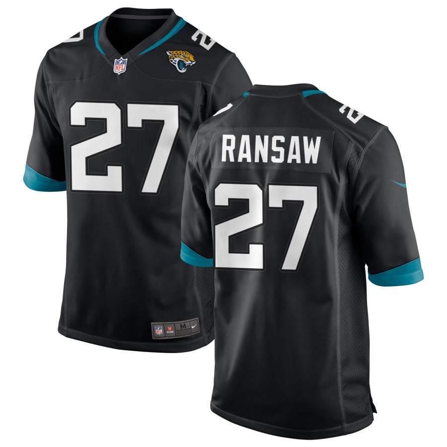 Caleb Ransaw Jacksonville Jaguars 2025 Game Jersey - Black