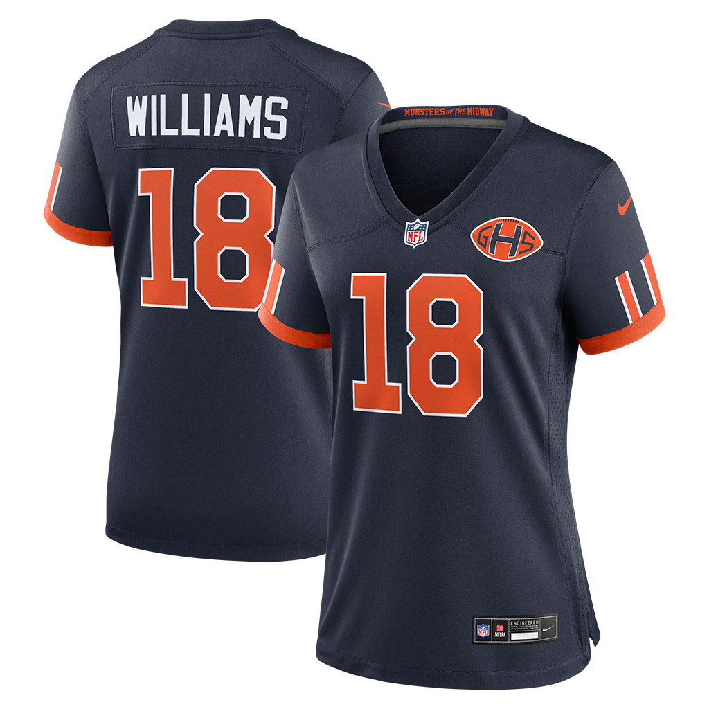 Caleb Williams NFL Rivalries Merch Chicago Bears Game Jersey Good Gifts For Football Fans