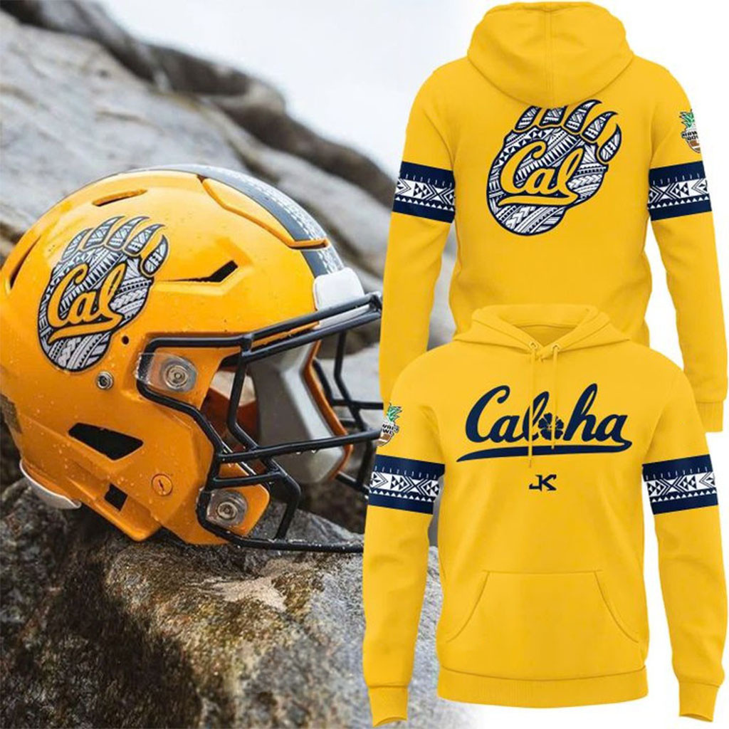 California Golden Bears Merch Joe Roth Uniforms Cal Football Yellow Hoodie Joe Roth Fans Gifts