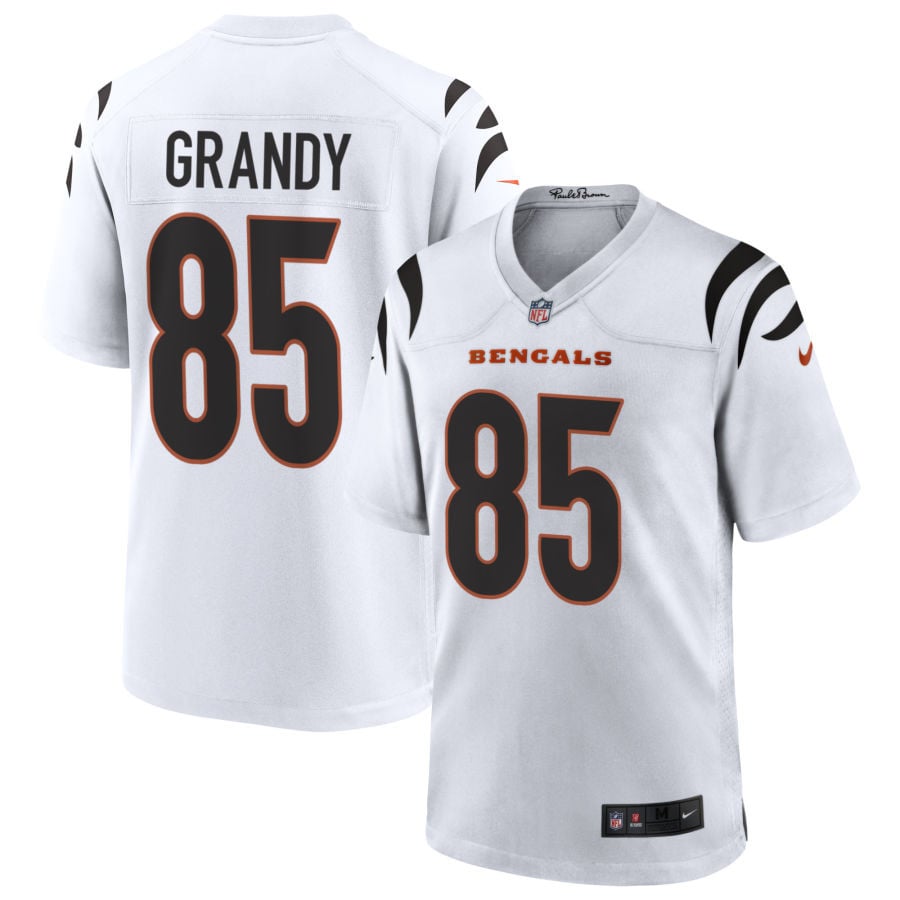 Cam Grandy Cincinnati Bengals 2025 Game Jersey - White