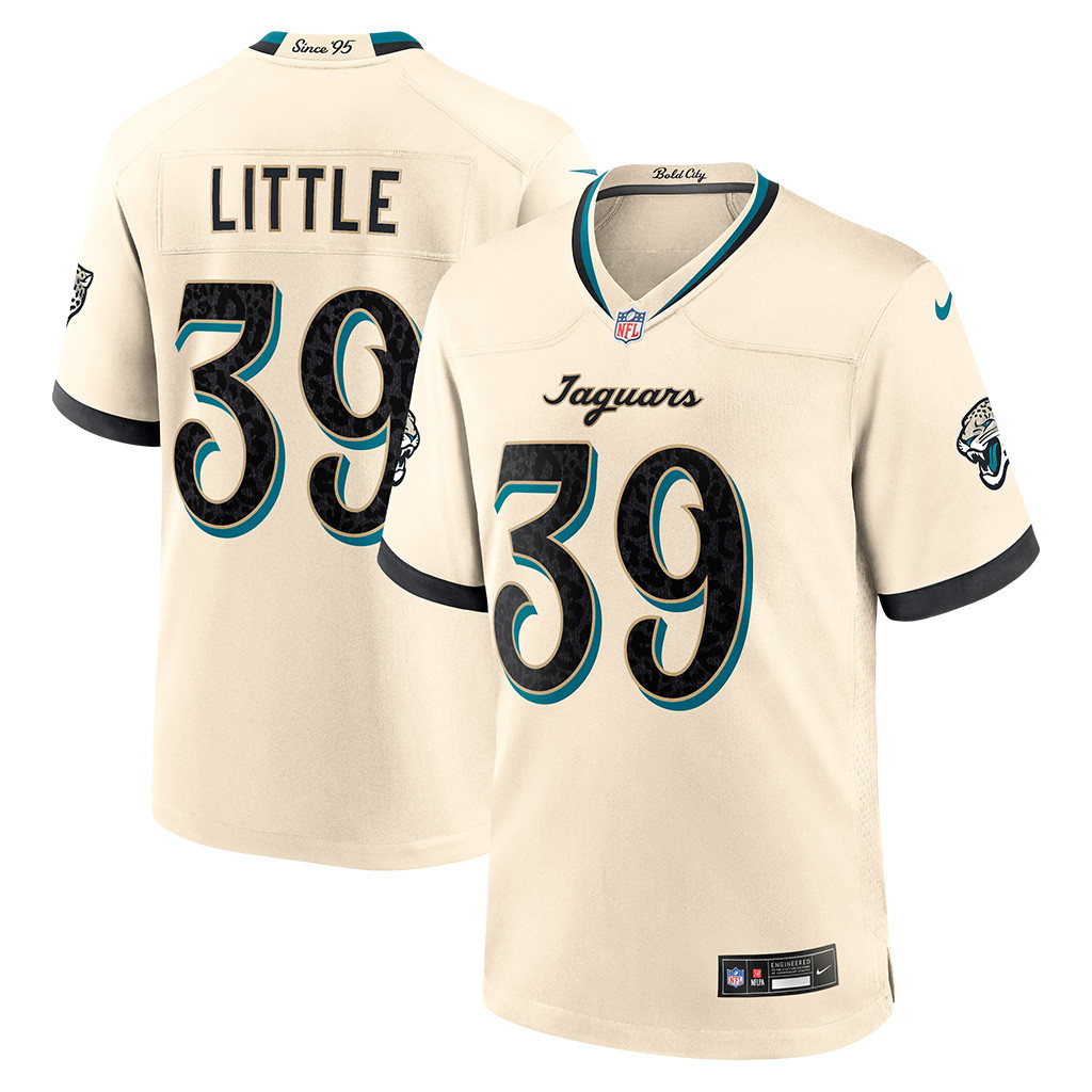 Cam Little NFL Rivalries Merch Jacksonville Jaguars Game Jersey Football Fan Gear