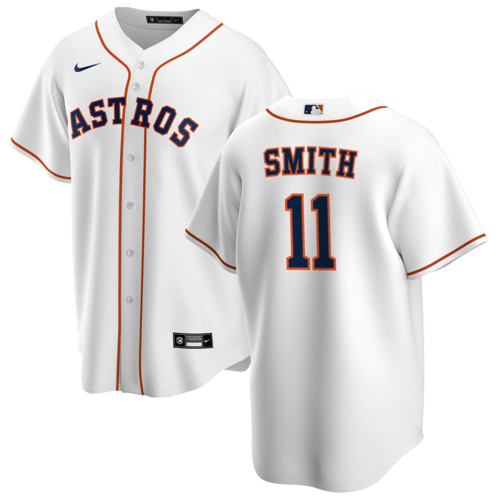 Cam Smith Houston Astros 2026 Home Jersey - White