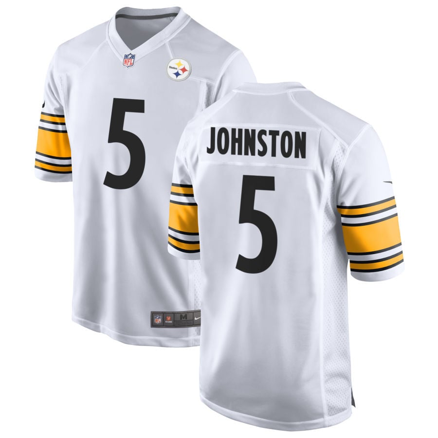 Cameron Johnston Pittsburgh Steelers 2025 Game Jersey - White