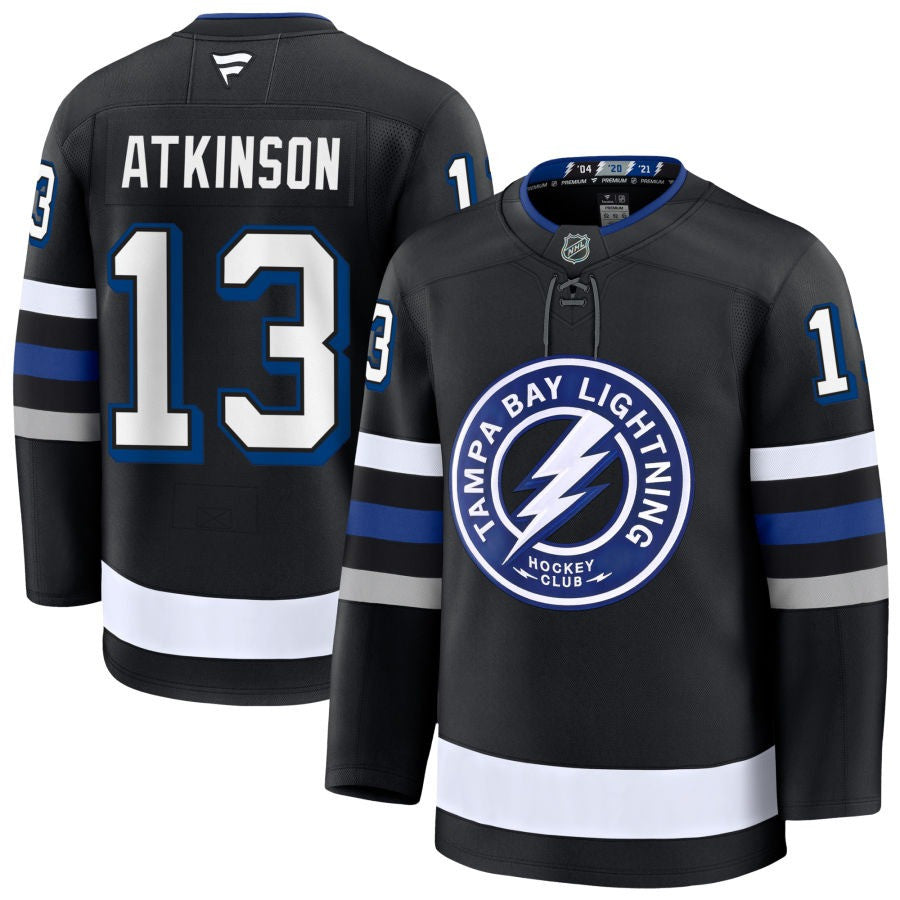 Camerson Atkinson Tampa Bay Lightning 2025 Alternate Premium Black Jersey 1 Camerson Atkinson Tampa Bay Lightning 2025 Alternate Premium Black Jersey