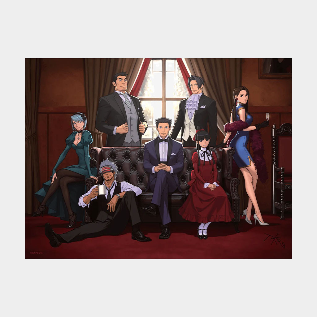 Capcom Merch 2026 Ace Attorney Classy-Action Lawsuit Poster Home Decor Gift For Brothers