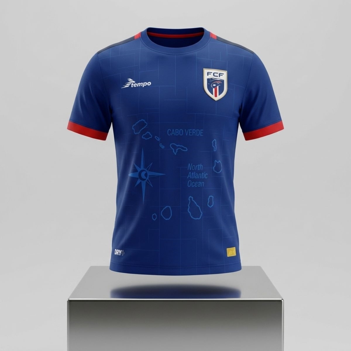Cape Verde World Cup 2026 Mascot Football Jersey Cape Verde National Team Merch FIFA Gifts