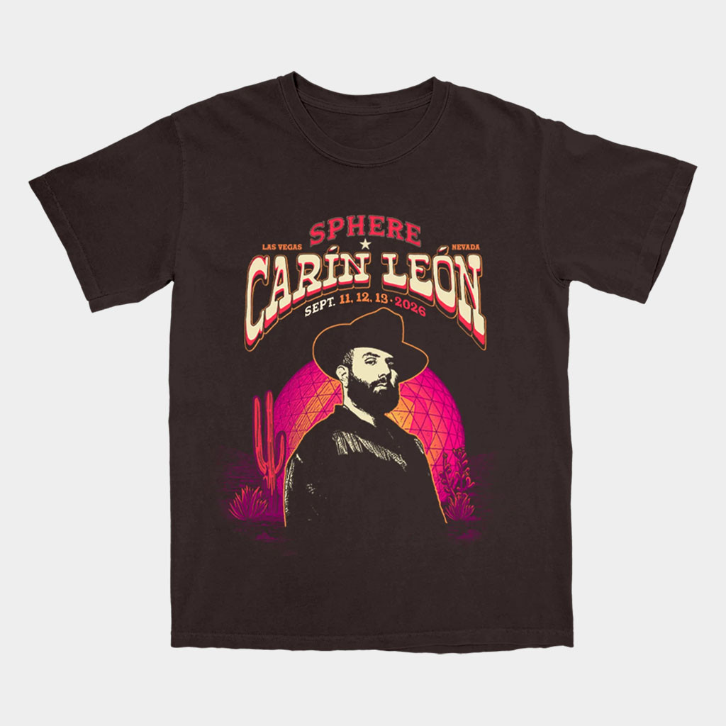 Carin Leon Merch 2026 Sphere T-Shirt Carin Leon Tour Merch Present For Music Lovers