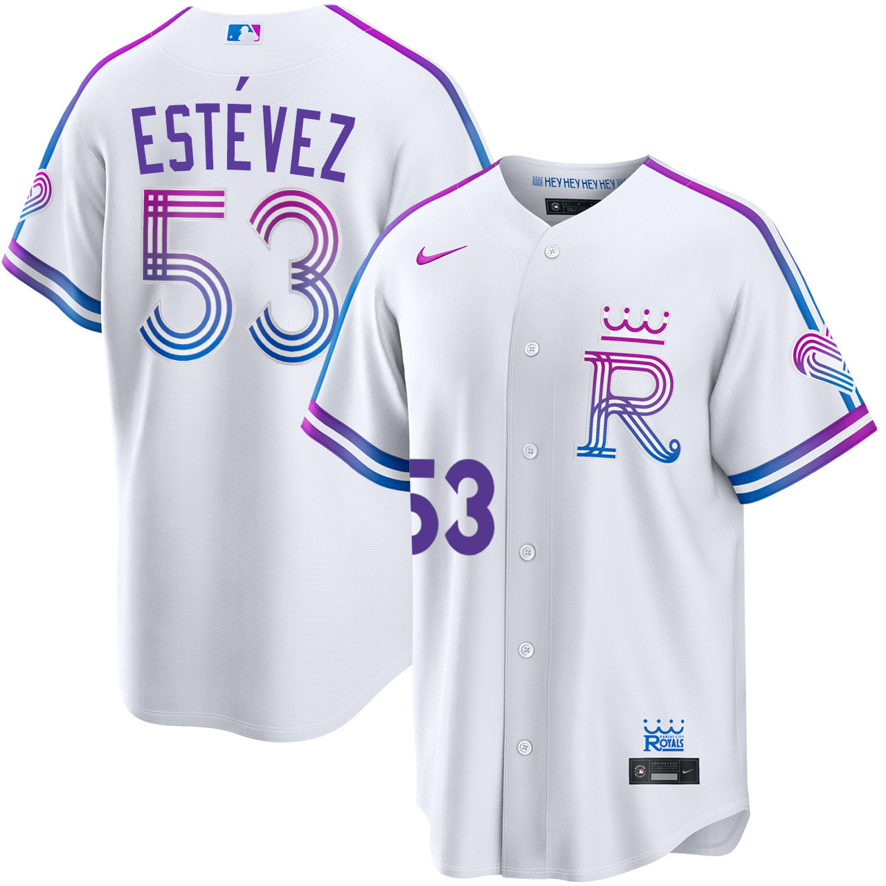 Carlos Estevez Kansas City Royals 2026 City Connect Jersey - White