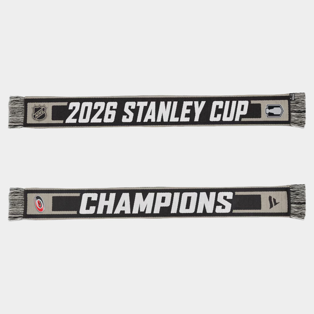 Carolina Hurricanes Champions Merch 2026 Hurricanes Stanley Cup Champions Locker Room Scarf