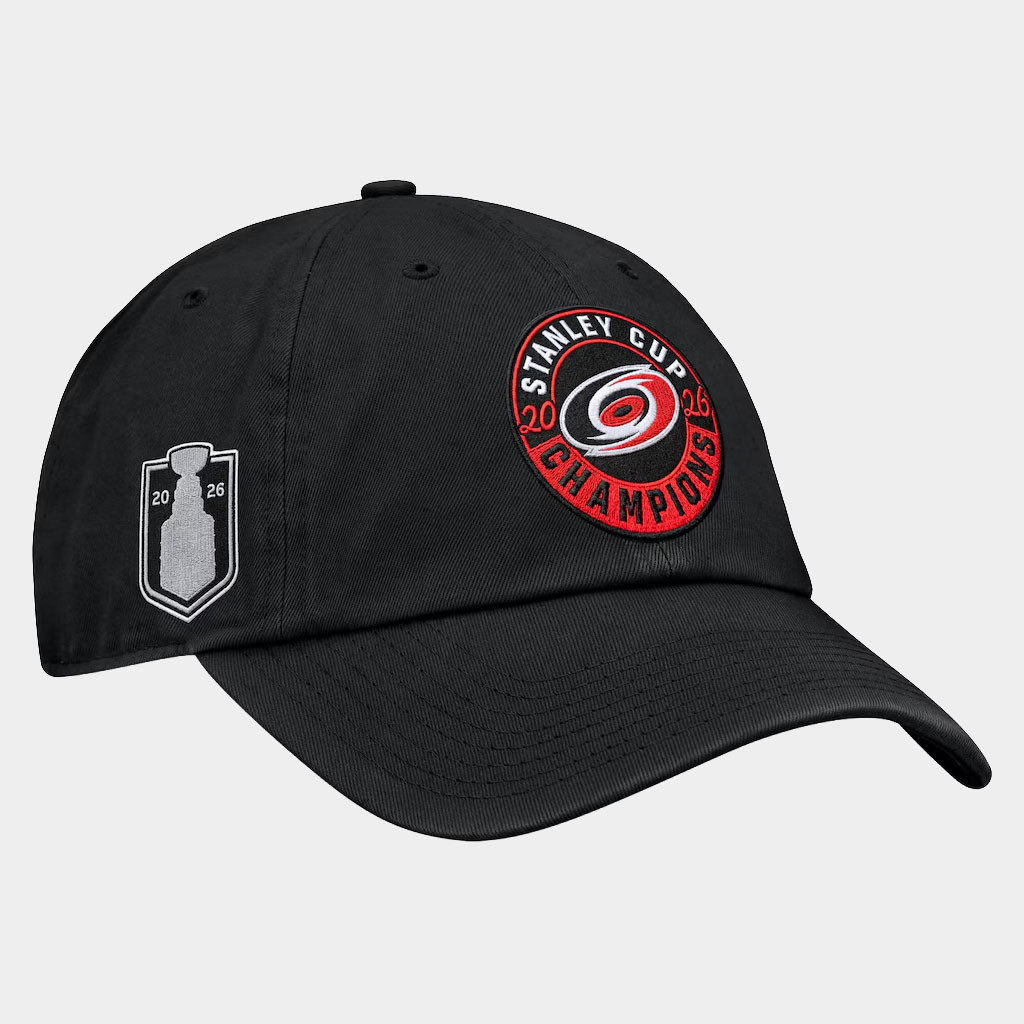 Carolina Hurricanes Champions Merch Hurricanes 2026 Stanley Cup Champions Hat Embroidered