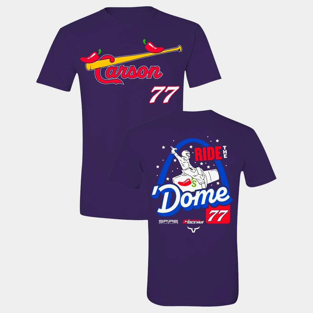 Carson Hocevar Merch 2026 Ride The Dome T-Shirt Carson Hocevar Shirts Gifts For Husband