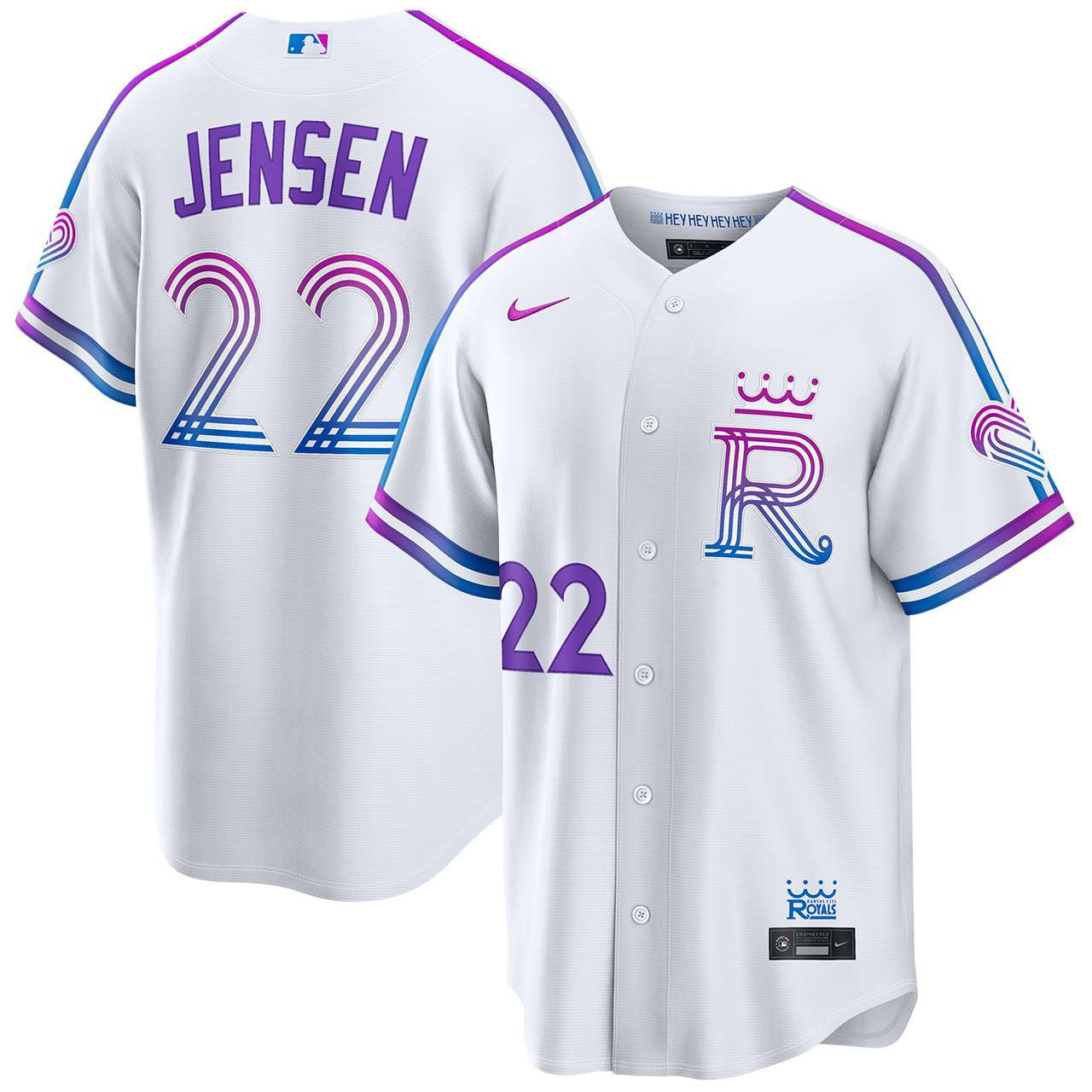 Carter Jensen Kansas City Royals 2026 City Connect Jersey - White