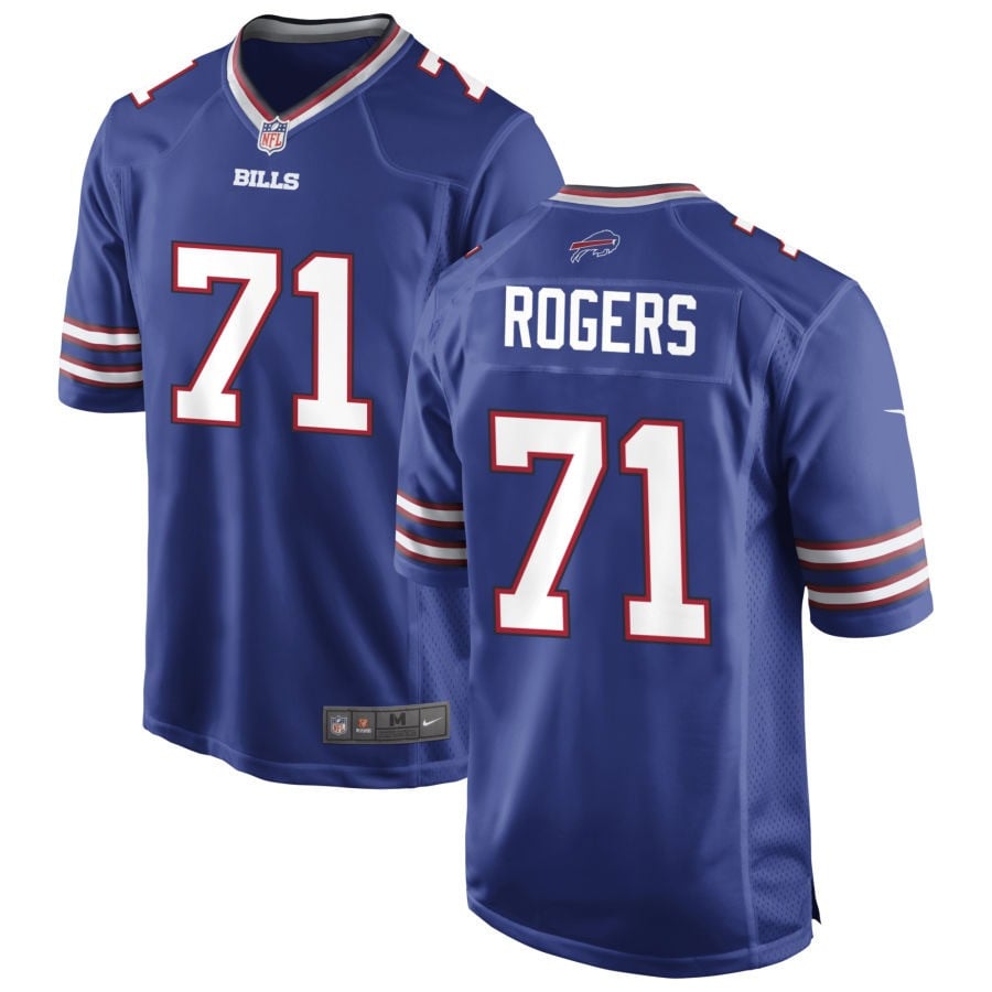 Casey Rogers Buffalo Bills 2025 Game Jersey - Royal