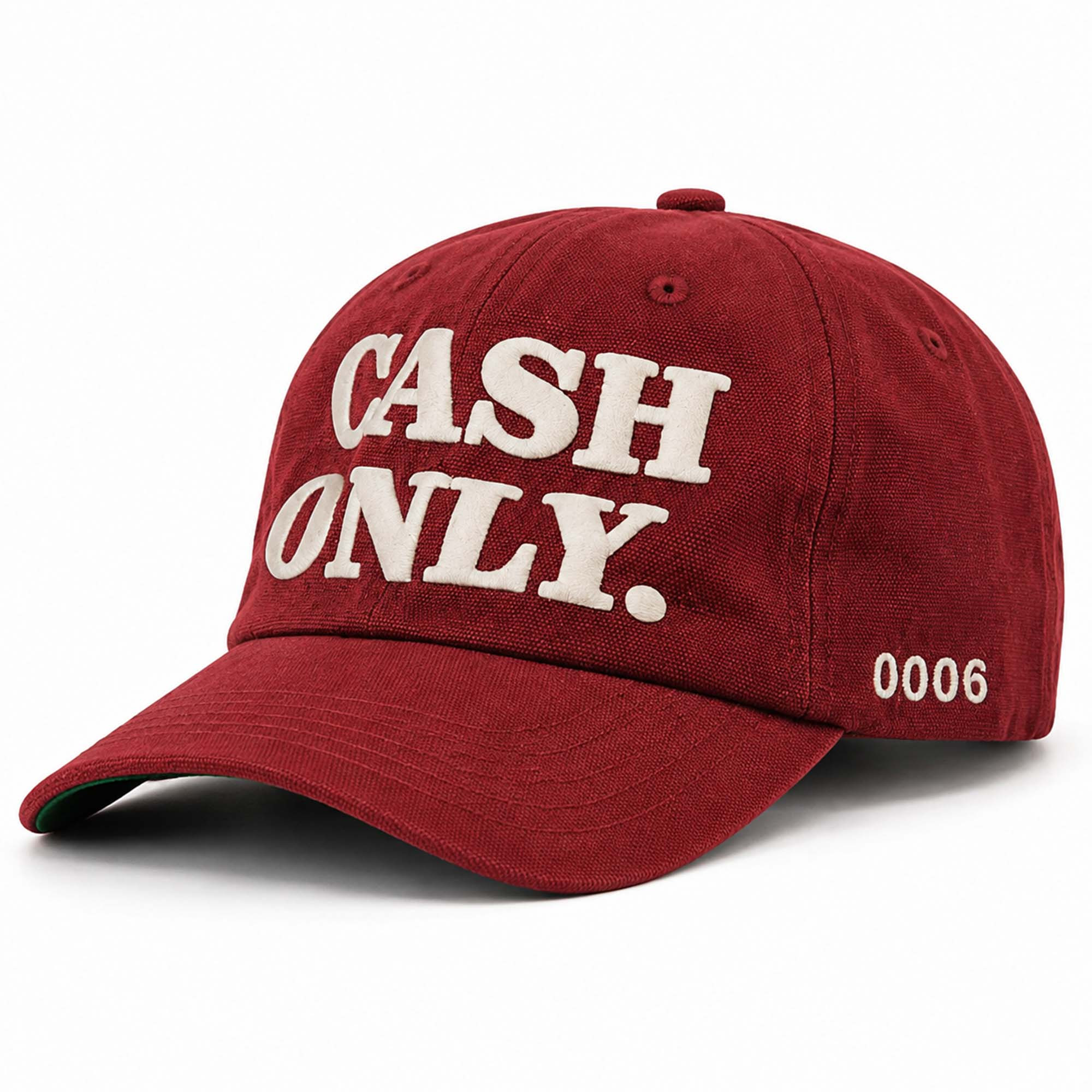 Cash Only 0006 Hat Embroidered Gift Ideas For Brother