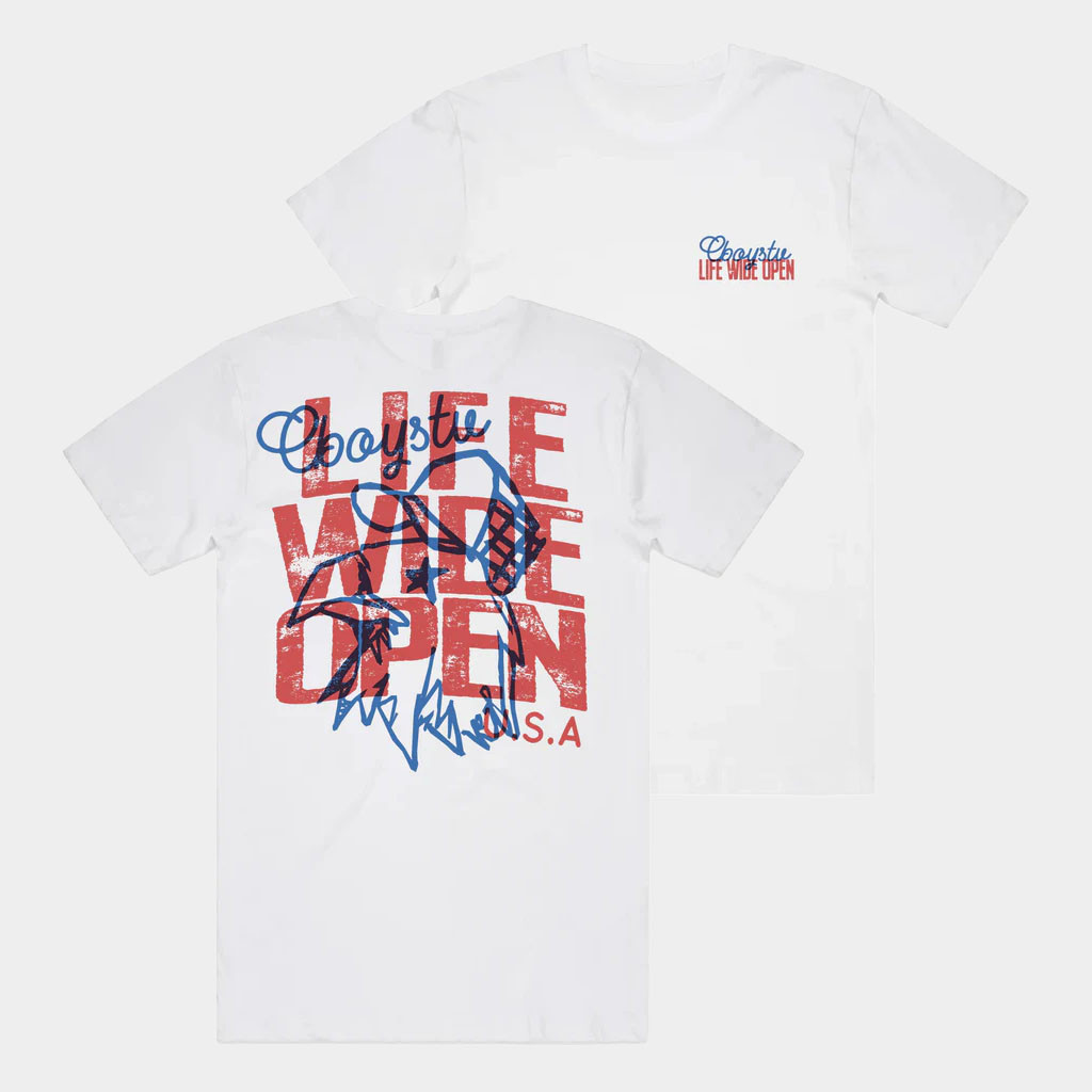 CboysTV Merch 2026 Merica T-Shirt Life Wide Open Shirt Best Gifts For Independence Day