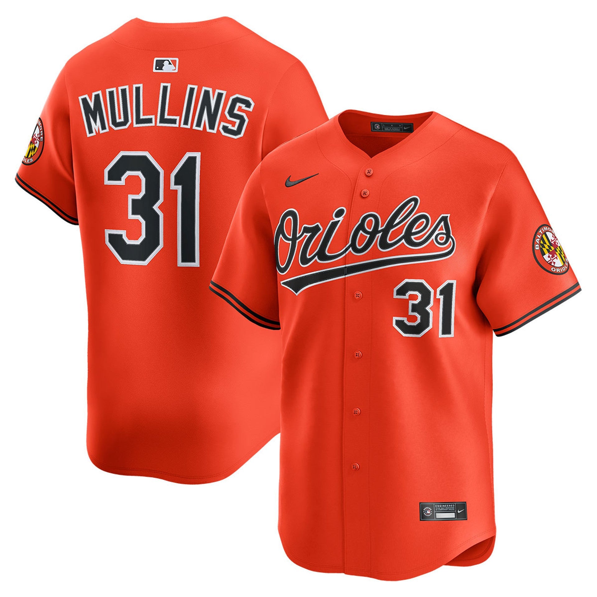 Cedric Mullins Baltimore Orioles 2025 Alternate Limited Jersey - Orange