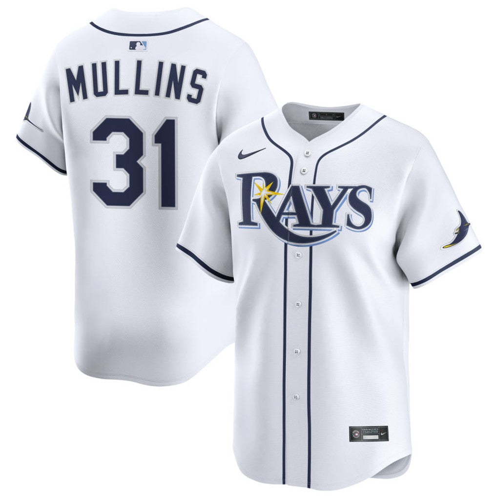 Cedric Mullins Tampa Bay Rays 2026 Home Limited Jersey - White