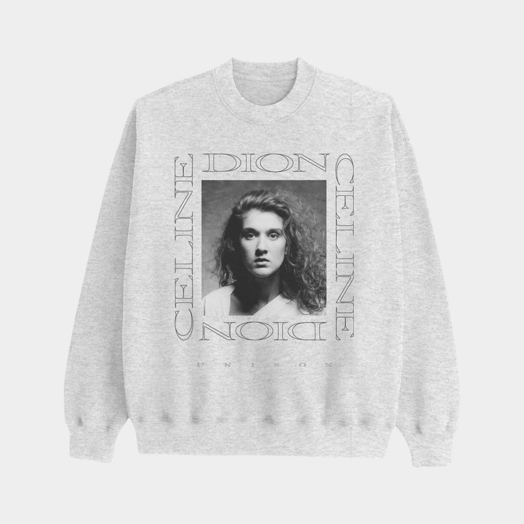 Celine Dion Merch 2026 Unison Crewneck Sweatshirt Cool Gifts For Music Lovers