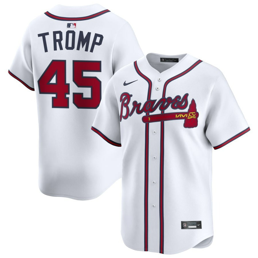 Chadwick Tromp Atlanta Braves 2025 Home Limited Jersey - White