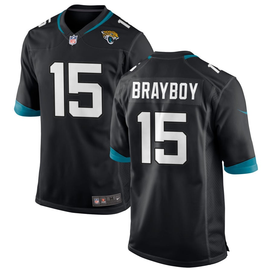 Chandler Brayboy Jacksonville Jaguars 2025 Game Jersey - Black