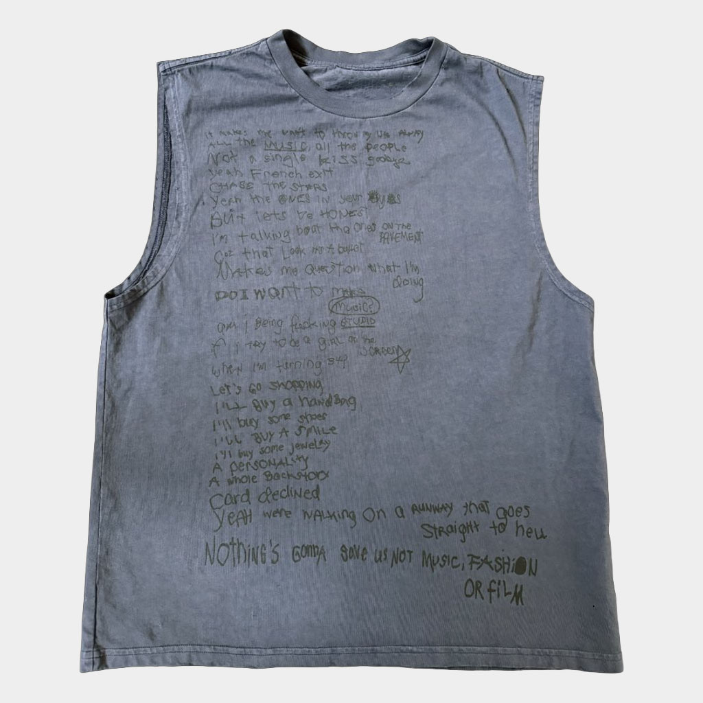Charli XCX Merch 2026 MFF Lyric Tank Top Best Present For Music Lovers