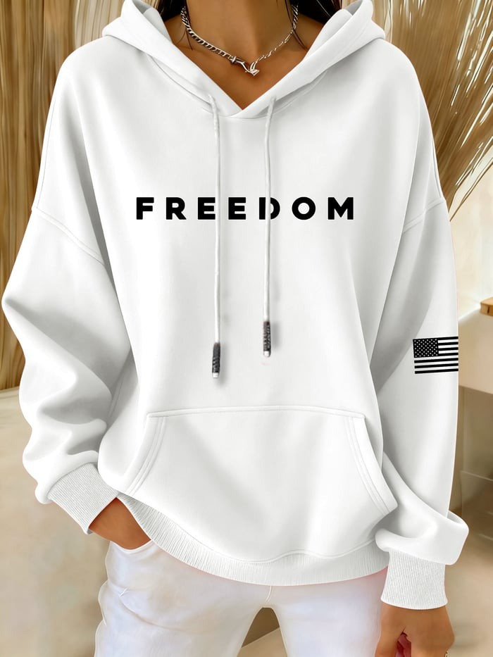 Charlie Kirk Merch Freedom Hoodie Charlie Kirk Turning Point USA Hoodie Gifts For Husband