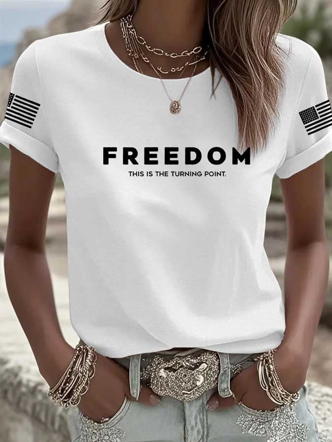Charlie Kirk Merch Turning Point USA Freedom Shirt Turning Point Charlie Kirk Shirt Her Gifts
