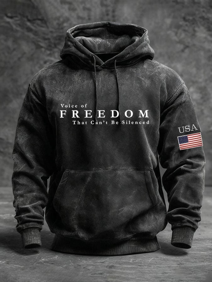 Charlie Kirk Merch Voice Of Freedom Hoodie A True Patriot RIP Charlie Kirk Hoodie Gifts For Dad