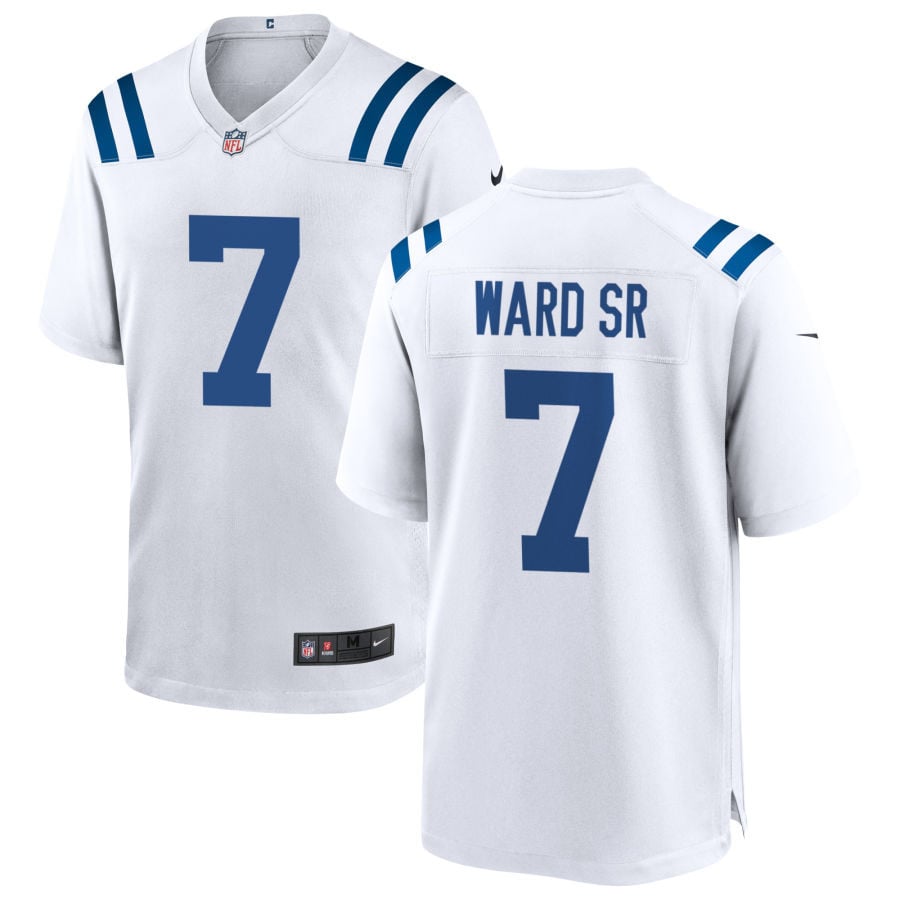Charvarius Ward Sr Indianapolis Colts 2025 Game Jersey - White