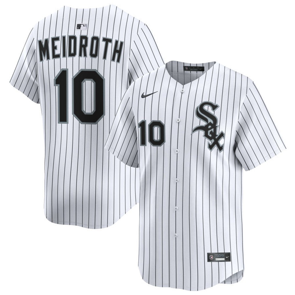 Chase Meidroth Chicago White Sox 2026 Home Limited Jersey - White