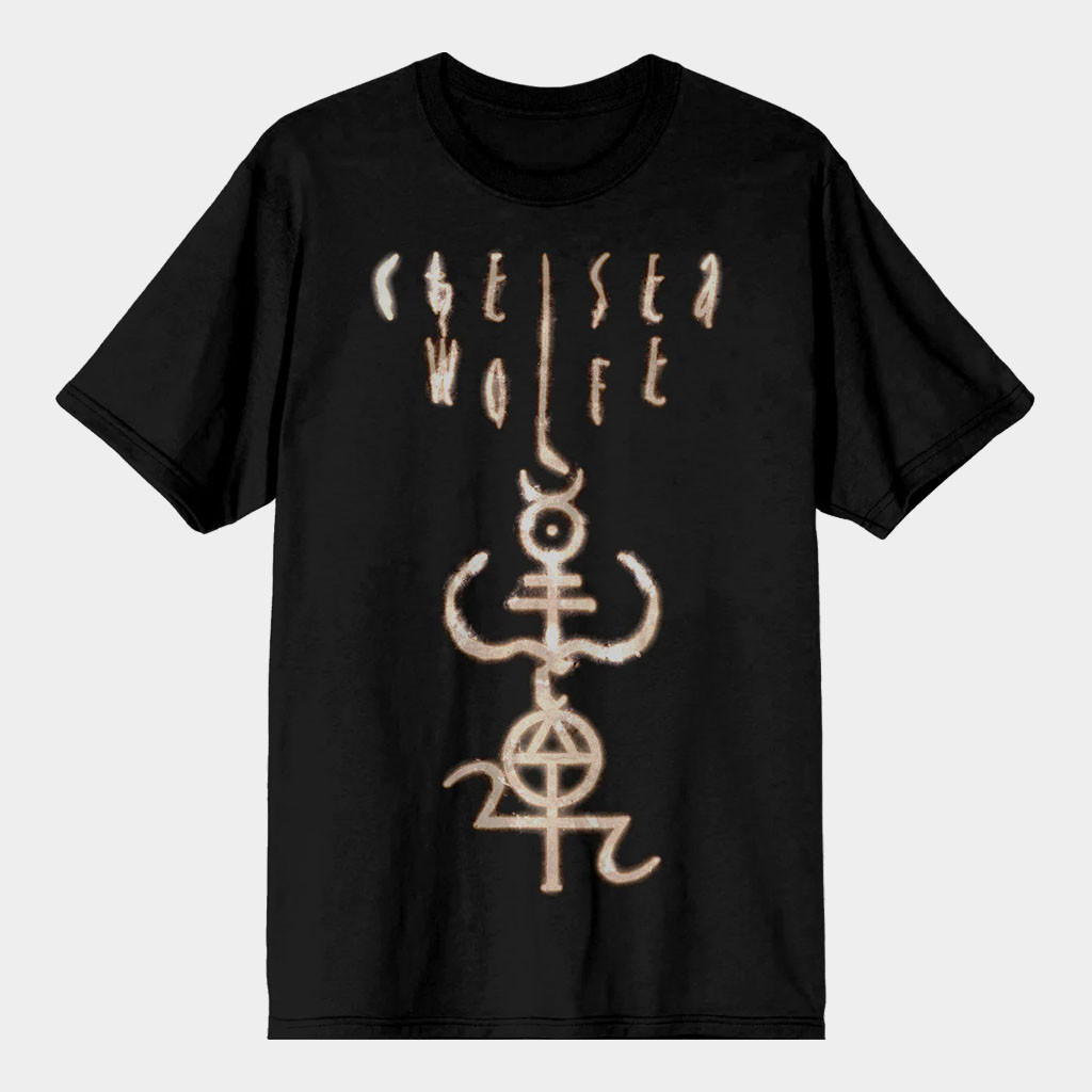Chelsea Wolfe Merch 2026 Eroded Sigil T-Shirt Gifts For Music Lovers