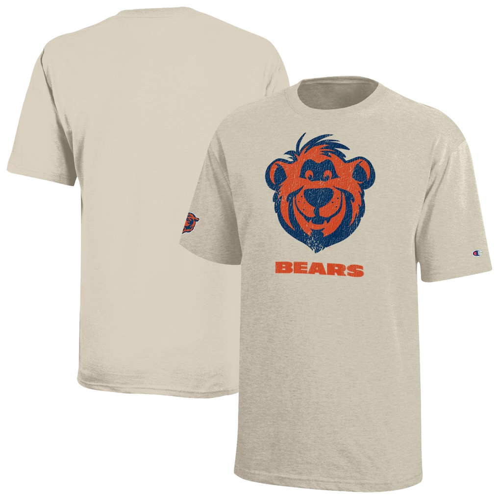 Chicago Bears Merch 2026 Disney X NFL Champion Baloo T-Shirt NFL X Disney Collection Clothing