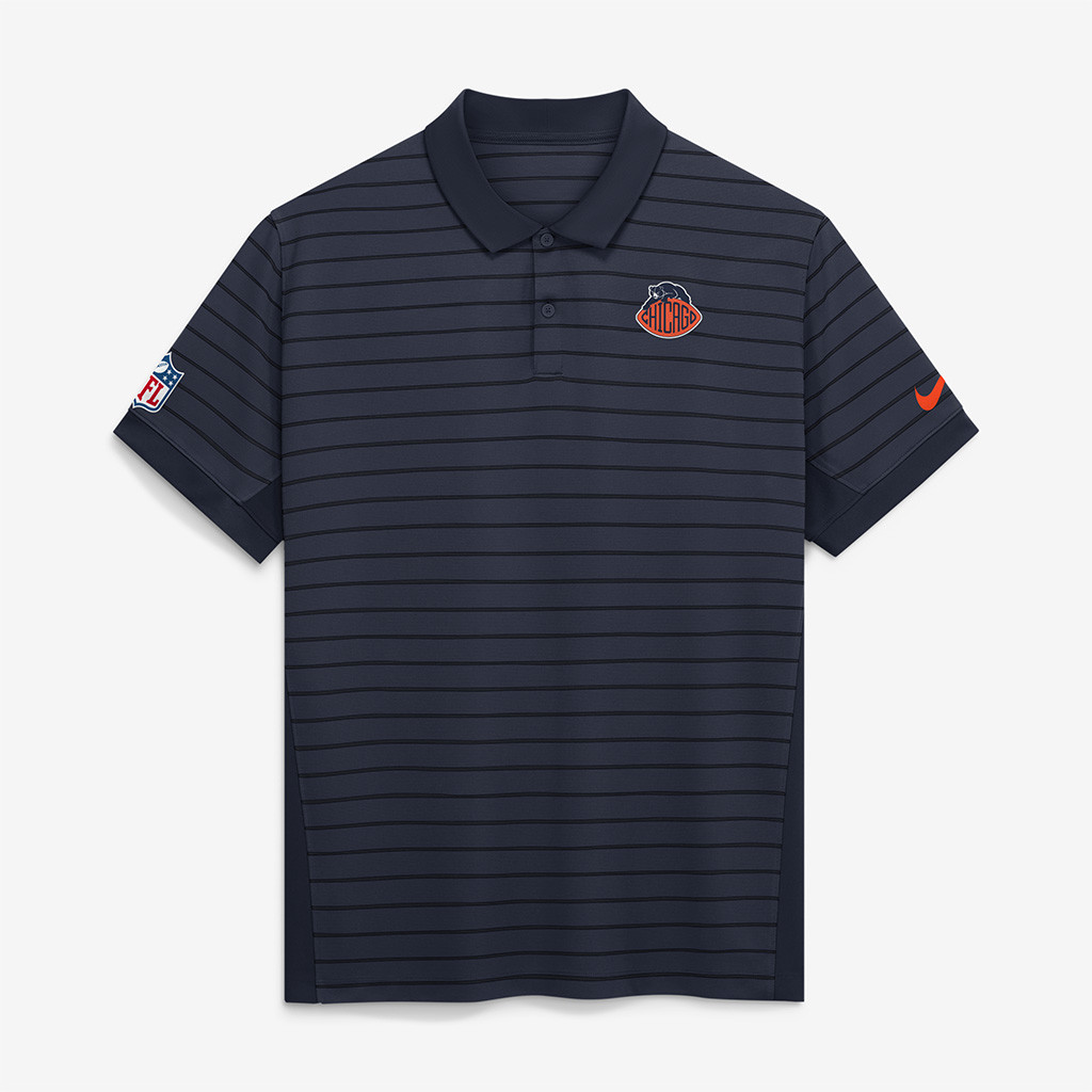 Chicago Bears Polo NFL Rivalries Merch Navy Polo Shirt 2026 Best Football Gifts