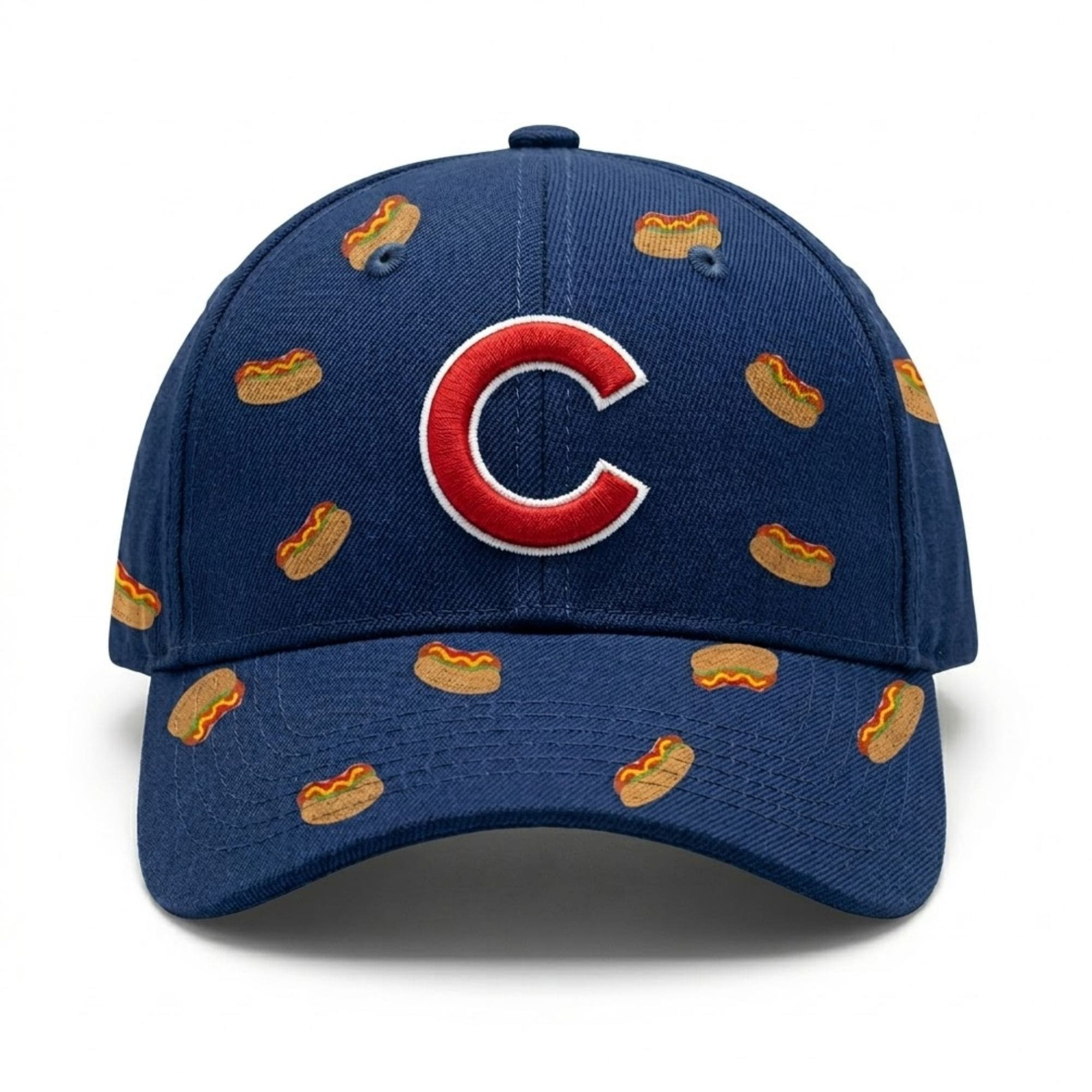 Chicago Cubs 2026 National Hot Dog Day Hat Chicago Cubs Merch Cool Baseball Gifts
