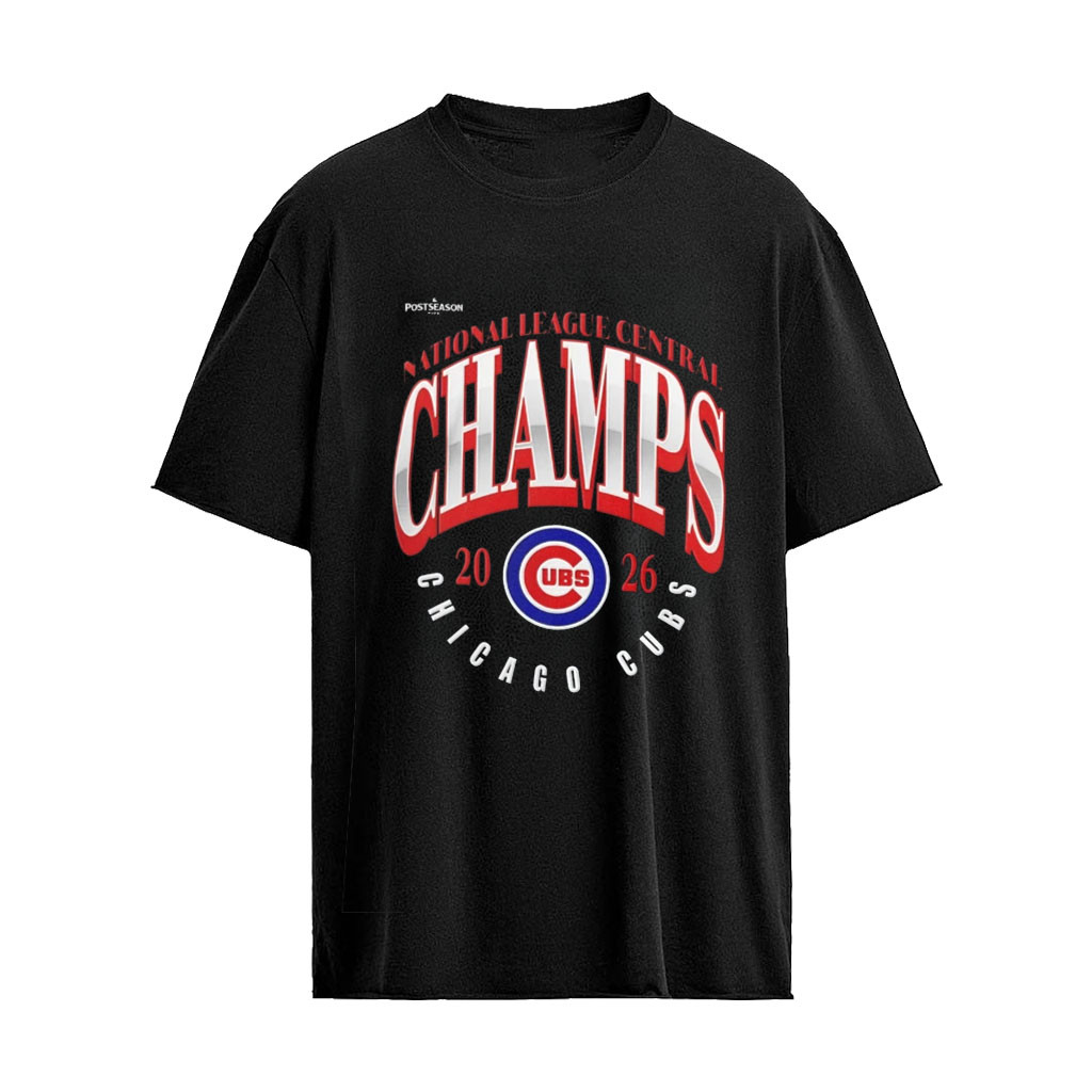 Chicago Cubs MLB 2026 Postseason AL Central Division Champions Locker Room shirt