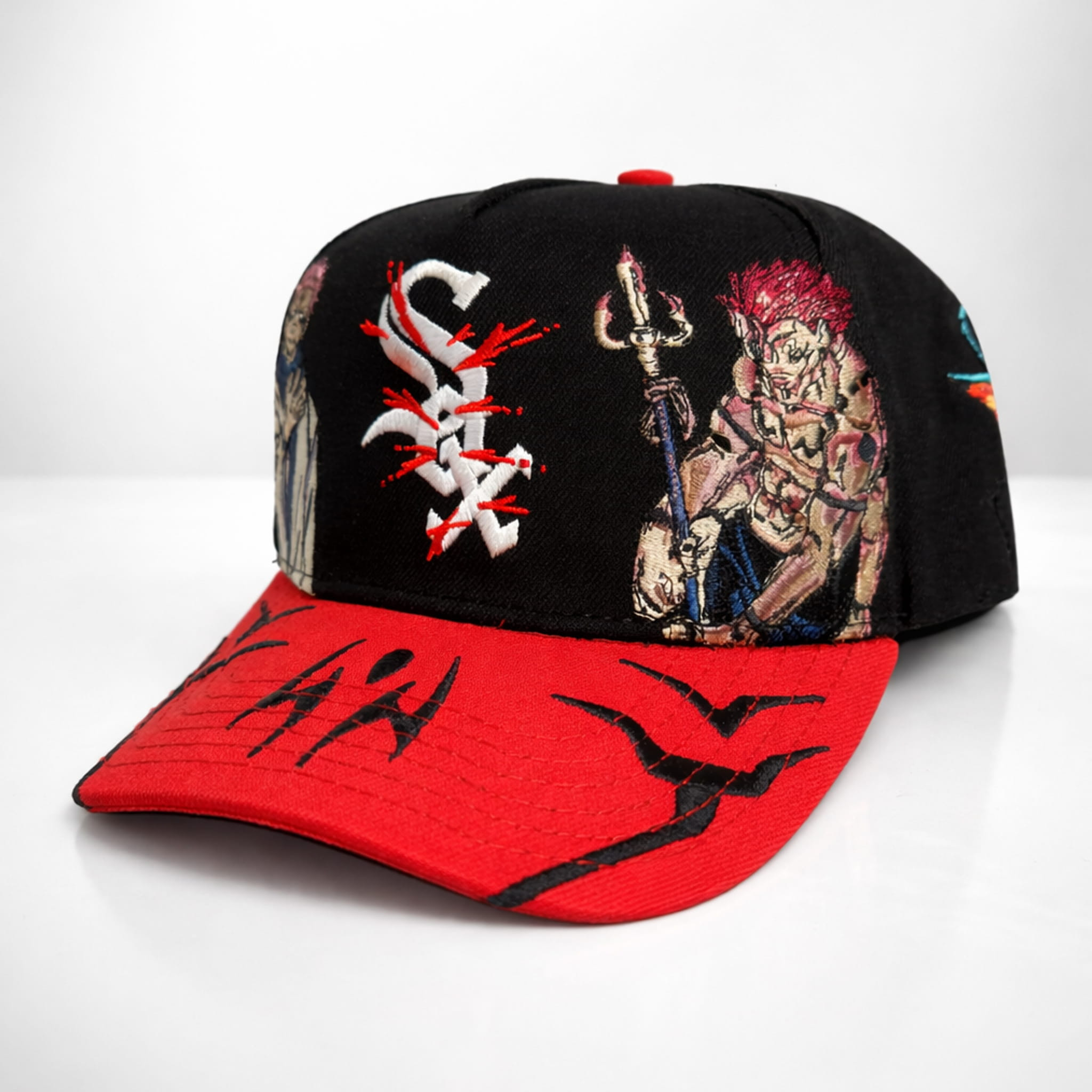 Chicago White Sox X Jujutsu Kaisen Sukuna Hat 2026 White Sox Merch Gifts For Anime Lovers