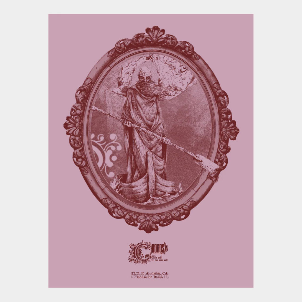 Chiodos Merch 2025 Anaheim Event Poster Wall Art Decor Gifts For Fans