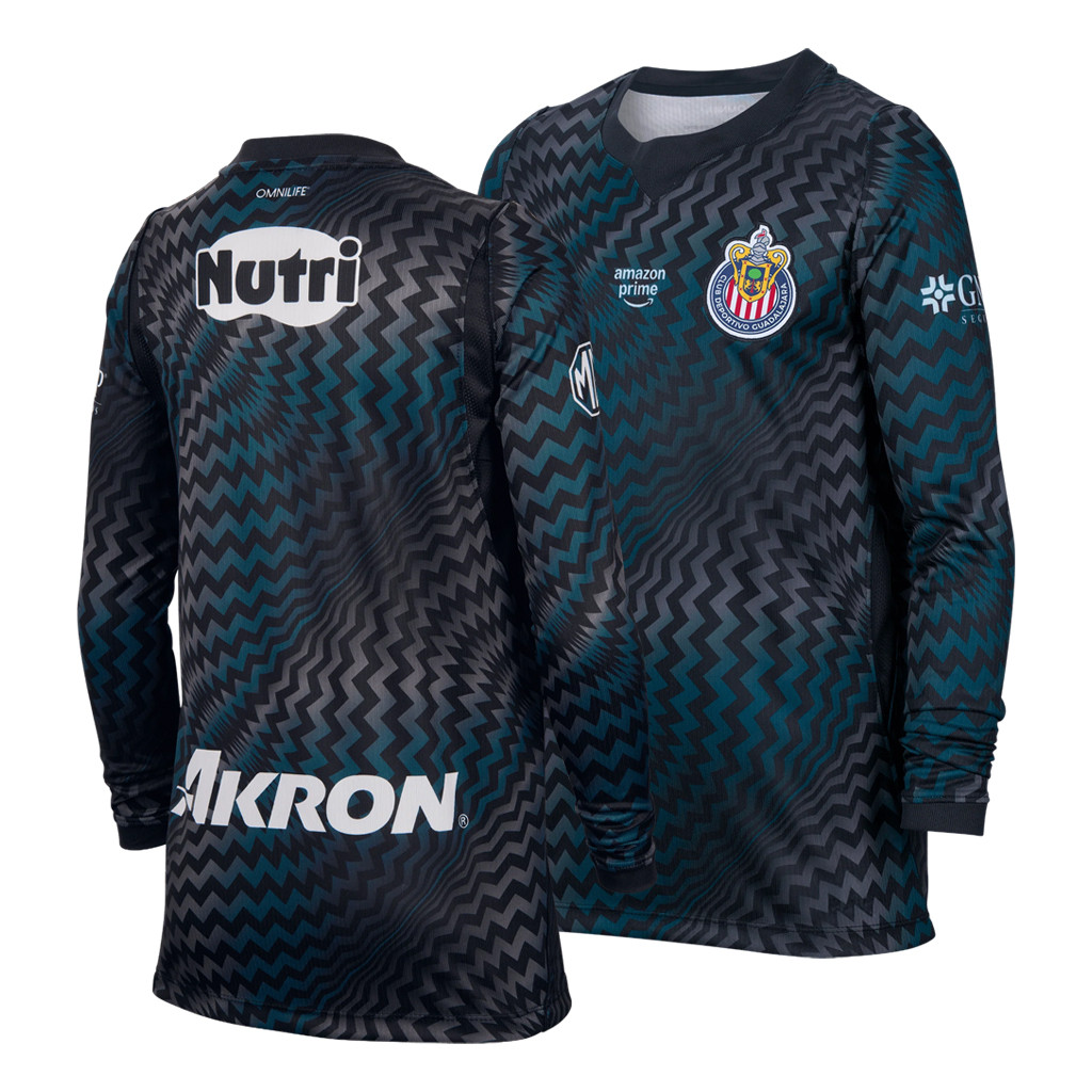 Chivas Soccer Merch Chivas 2026-27 Long-Sleeve Goalkeeper Stadium Jersey Presents For Him