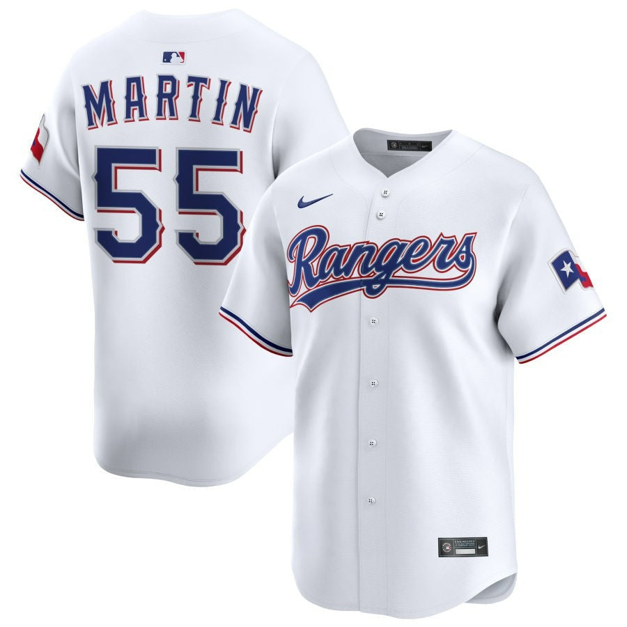 Chris Martin Texas Rangers 2025 Home Limited Jersey - White
